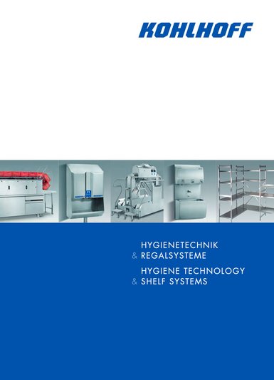 csm Kohlhoff Katalog Hygienetechnik Regalsysteme 2019 d7358347a5